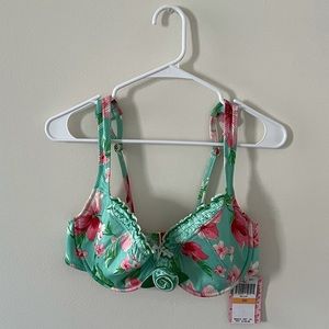 BETSEY JOHNSON Underwire Bathing suit top - Sz. DD
